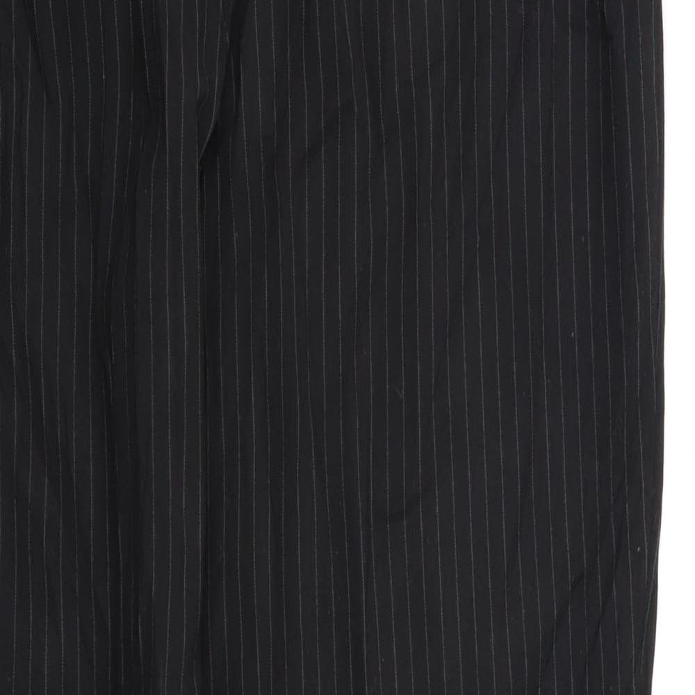Womens UK Size 14 Marks and Spencer Regular Fit  Black Trousers