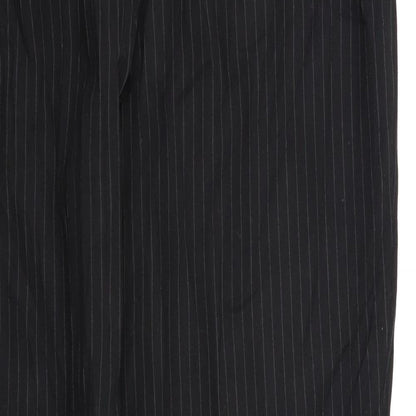 Womens UK Size 14 Marks and Spencer Regular Fit  Black Trousers