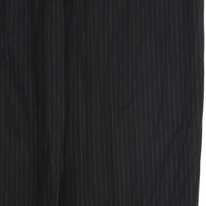 Womens UK Size 14 Marks and Spencer Regular Fit  Black Trousers