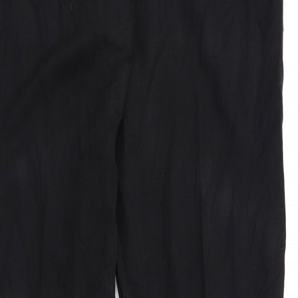 Matalan Womens Black   Trousers  Size 14 L29.5 in