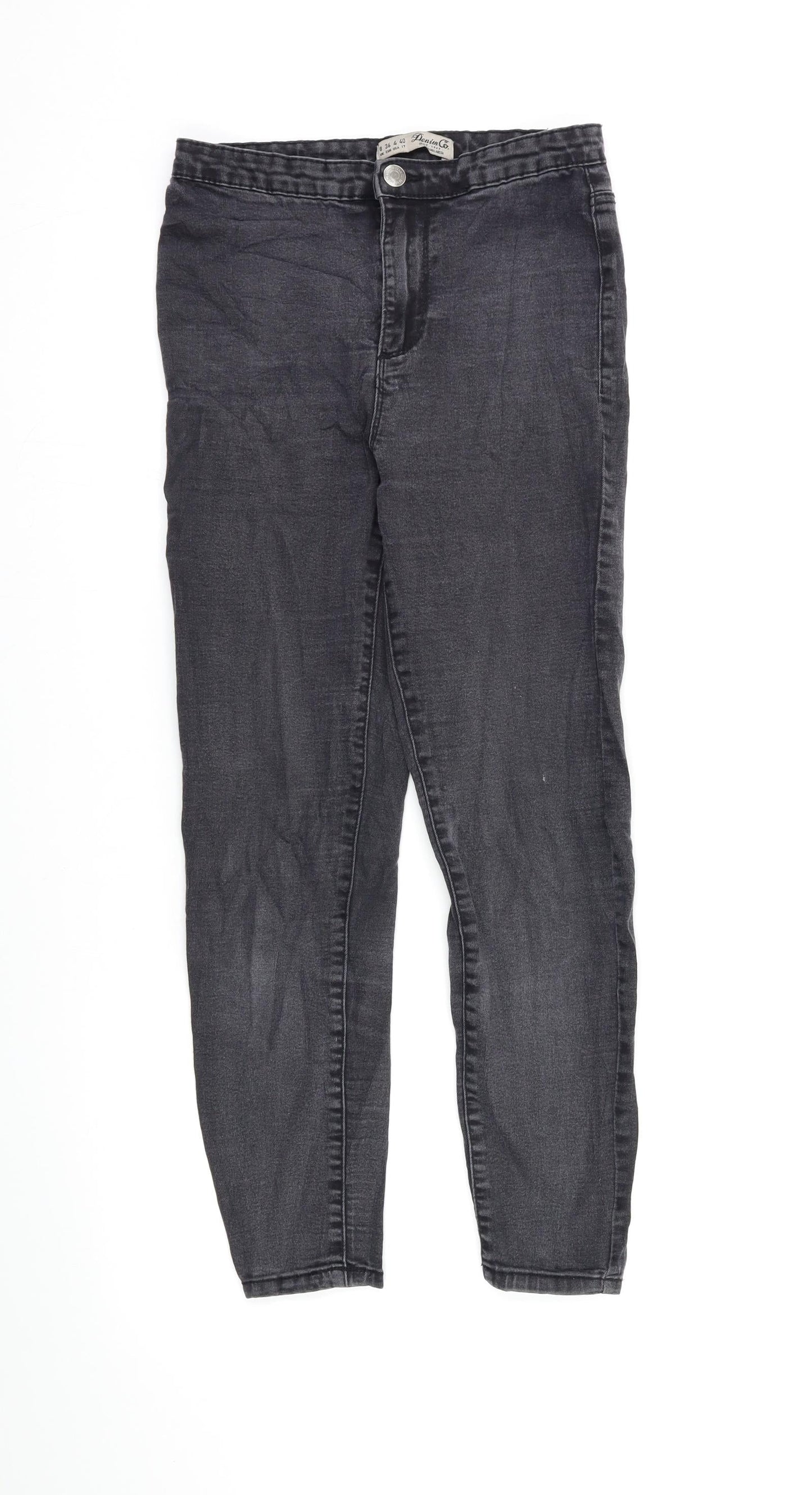 Primark Womens Grey   Skinny Jeans Size 8 L23.5 in