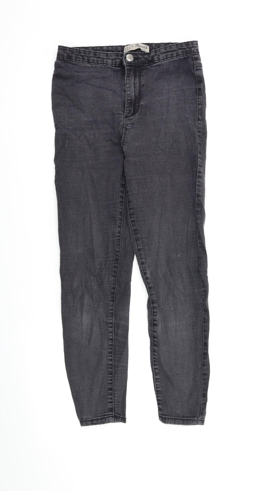 Primark Womens Grey   Skinny Jeans Size 8 L23.5 in