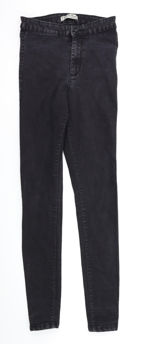 Primark Womens Black   Skinny Jeans Size 10 L30 in