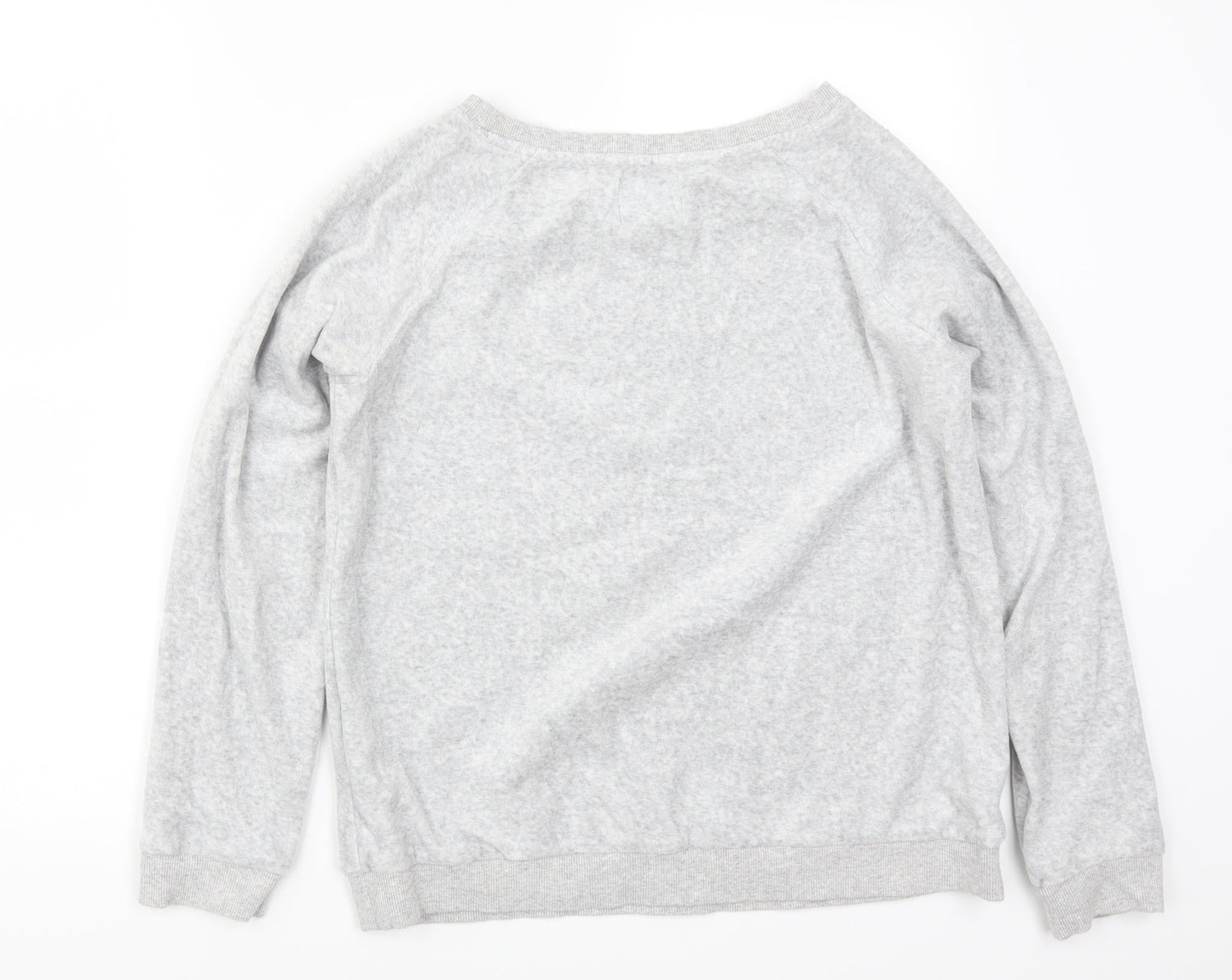 Matalan Womens Grey Solid  Top Pyjama Top Size S  - Sometimes I Just Want to Hibernate