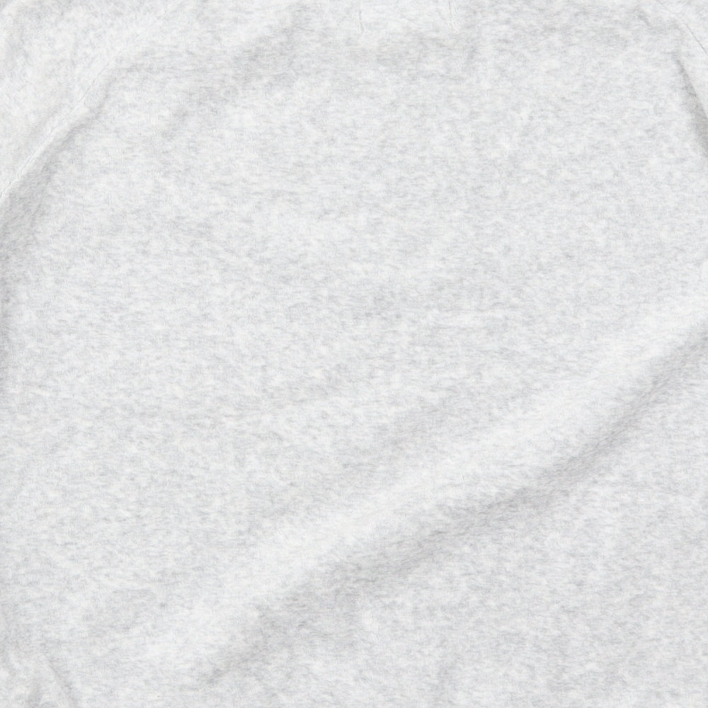 Matalan Womens Grey Solid  Top Pyjama Top Size S  - Sometimes I Just Want to Hibernate