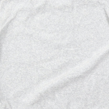 Matalan Womens Grey Solid  Top Pyjama Top Size S  - Sometimes I Just Want to Hibernate