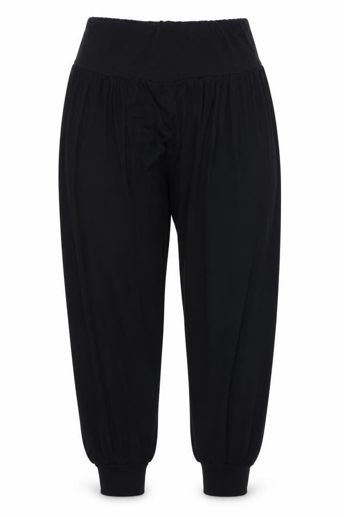 Womens UK Size M Preworn Regular Fit  Black Trousers