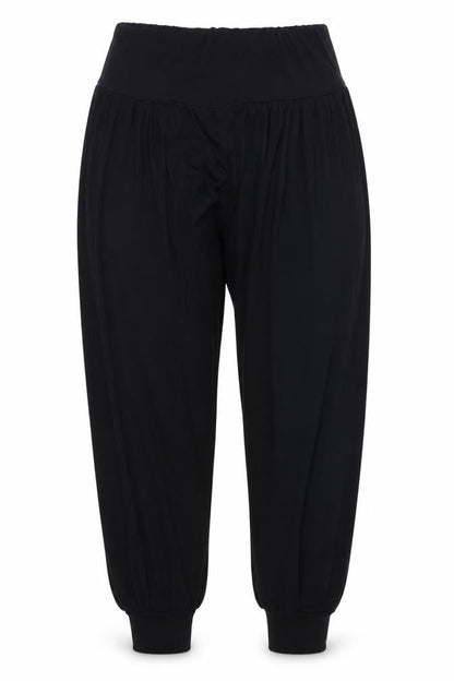 Womens UK Size M Preworn Regular Fit  Black Trousers