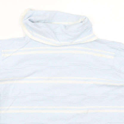 Eureca Womens Blue Striped  Pullover Jumper Size 18