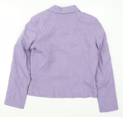 Debenhams Girls Purple   Jacket  Size 14 Years