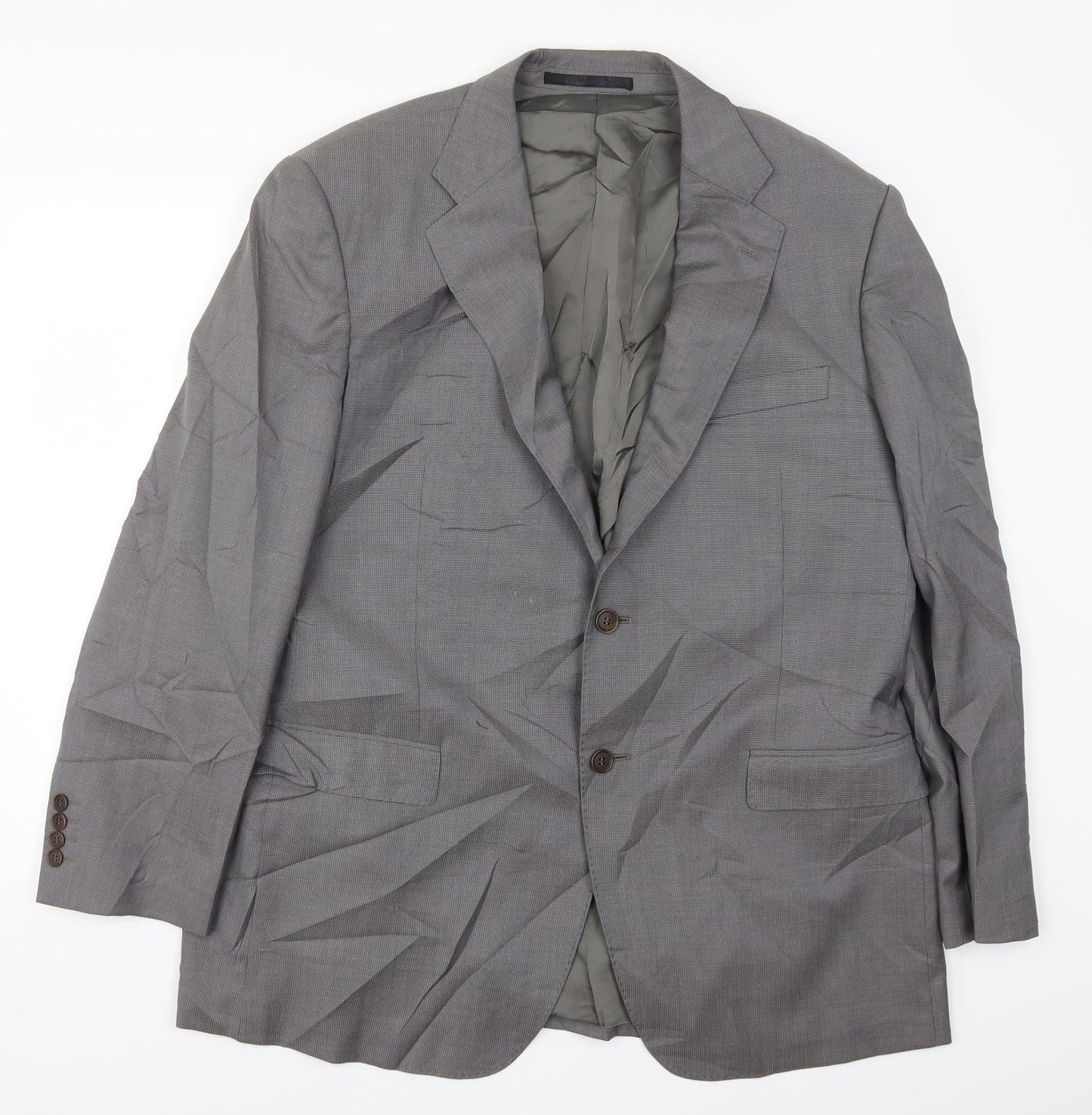 Mens UK Size 44 Marks and Spencer Regular Grey Suit Jacket