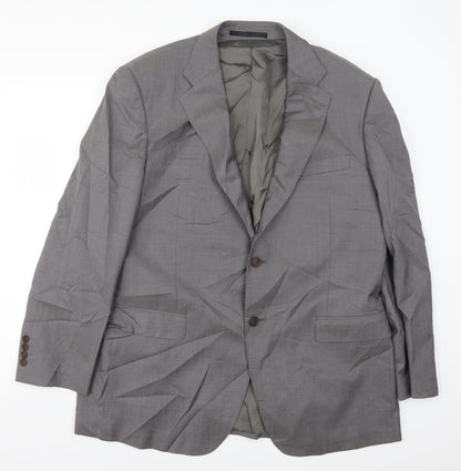 Mens UK Size 44 Marks and Spencer Regular Grey Suit Jacket