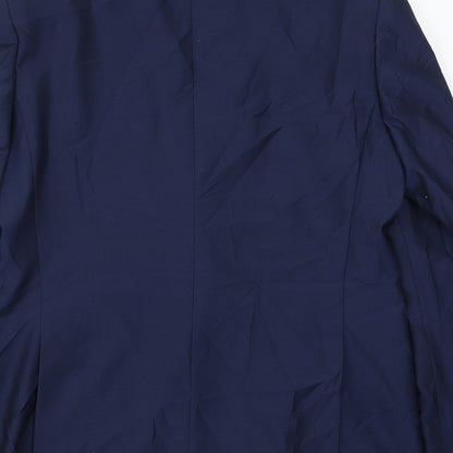 Mens UK Size 44 Marks and Spencer Regular Blue Suit Jacket