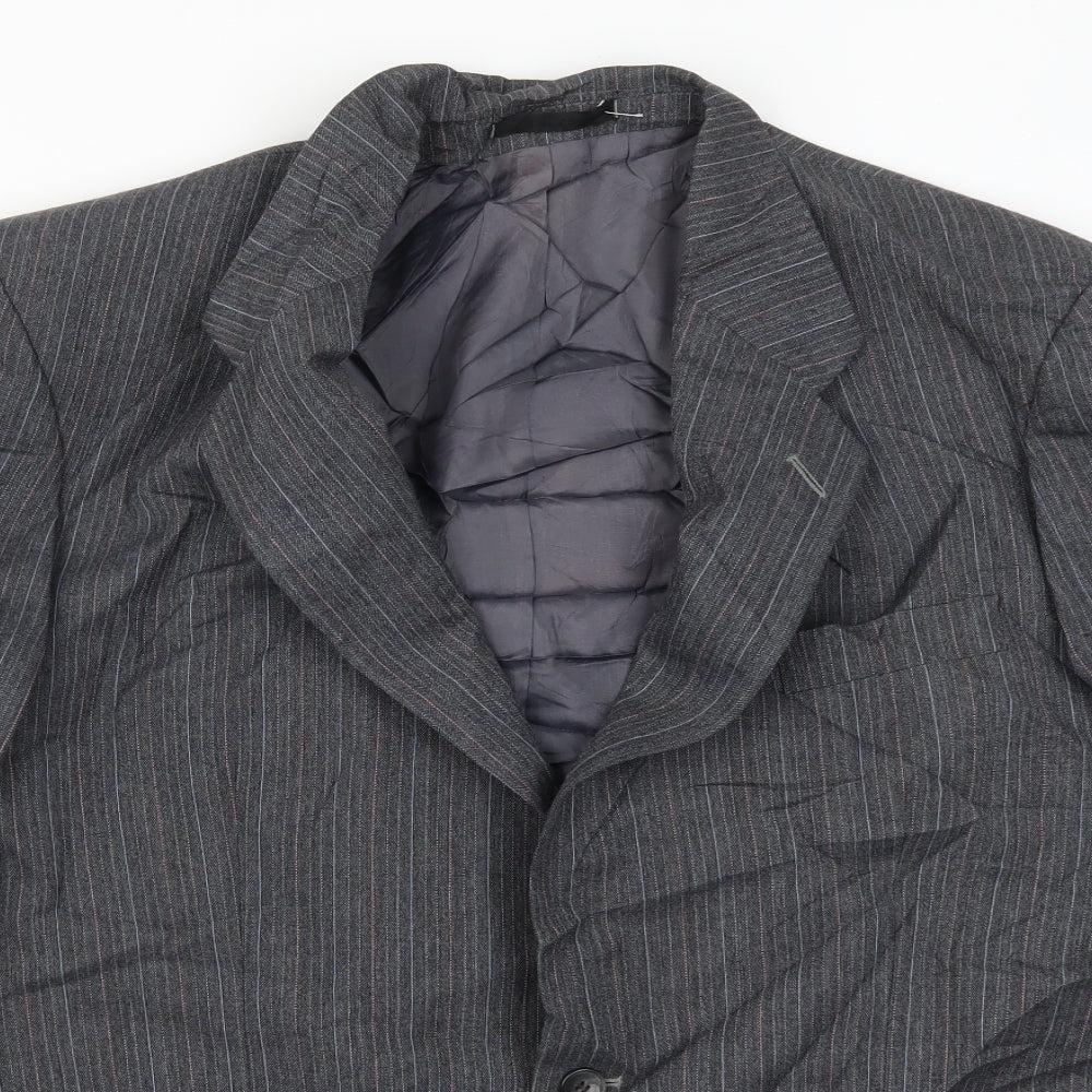 Mens UK Size 44 St Michael Regular Grey Suit Jacket