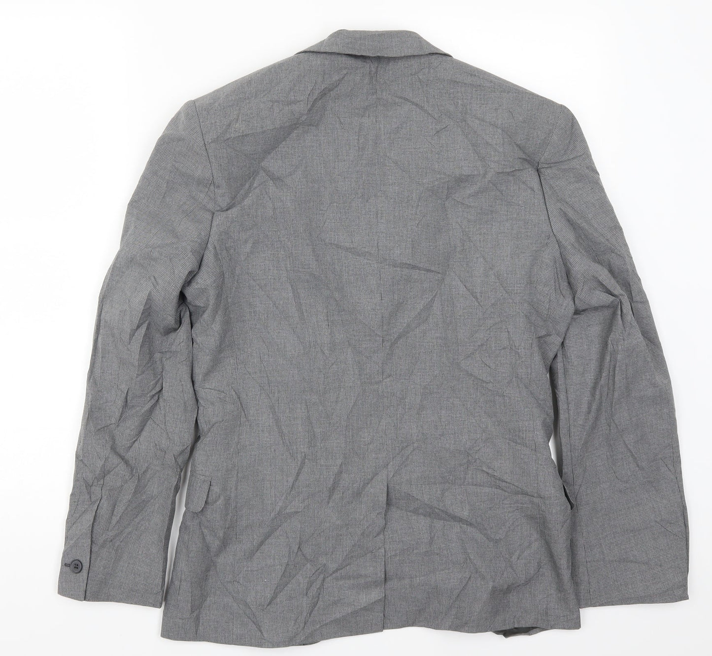 Mens UK Size 36 Preworn Regular Grey Suit Jacket