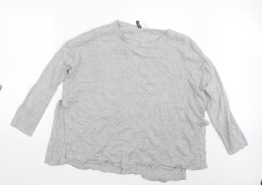 Divided by H&M Womens Grey  Knit Pullover Jumper Size L