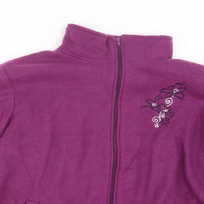 Womens UK Size L Anne De Lancay Purple Jacket