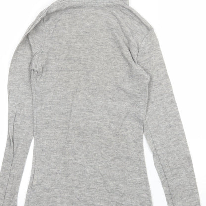 Atmosphere Womens Grey  Knit Pullover Jumper Size 6