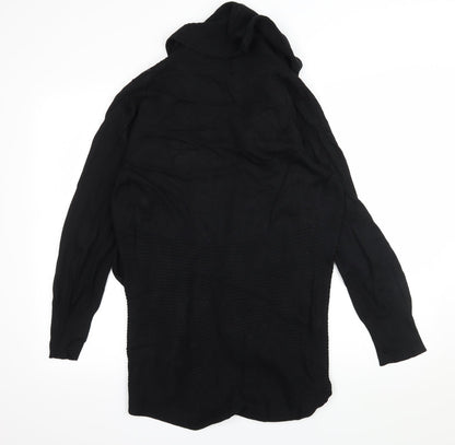 BHS Womens Black  Knit Cardigan Jumper Size 14