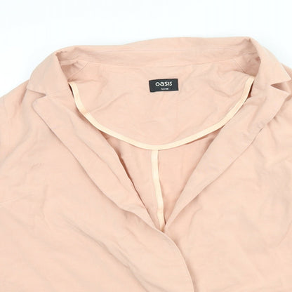 Womens UK Size 12 Oasis Pink Jacket