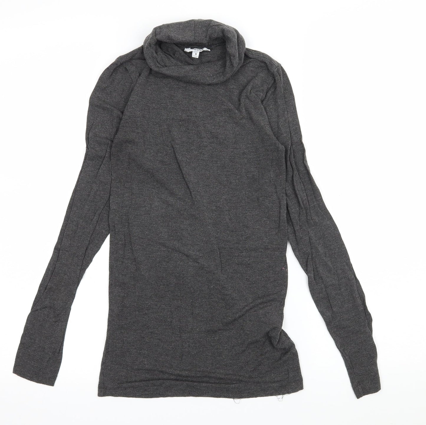 mbyM Womens Grey  Jersey Basic T-Shirt Size S