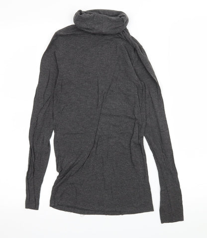 mbyM Womens Grey  Jersey Basic T-Shirt Size S