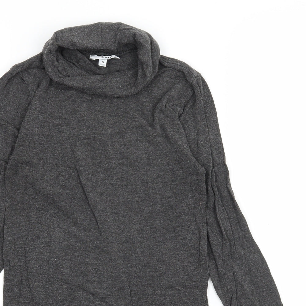 mbyM Womens Grey  Jersey Basic T-Shirt Size S