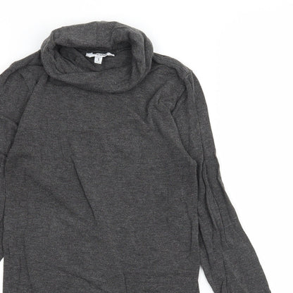 mbyM Womens Grey  Jersey Basic T-Shirt Size S