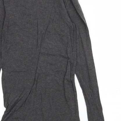 mbyM Womens Grey  Jersey Basic T-Shirt Size S