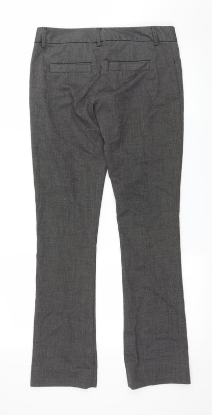 Express Womens Grey Polka Dot  Trousers  Size 30 in L30 in