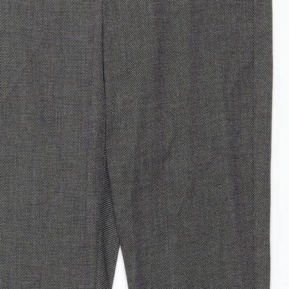 Express Womens Grey Polka Dot  Trousers  Size 30 in L30 in
