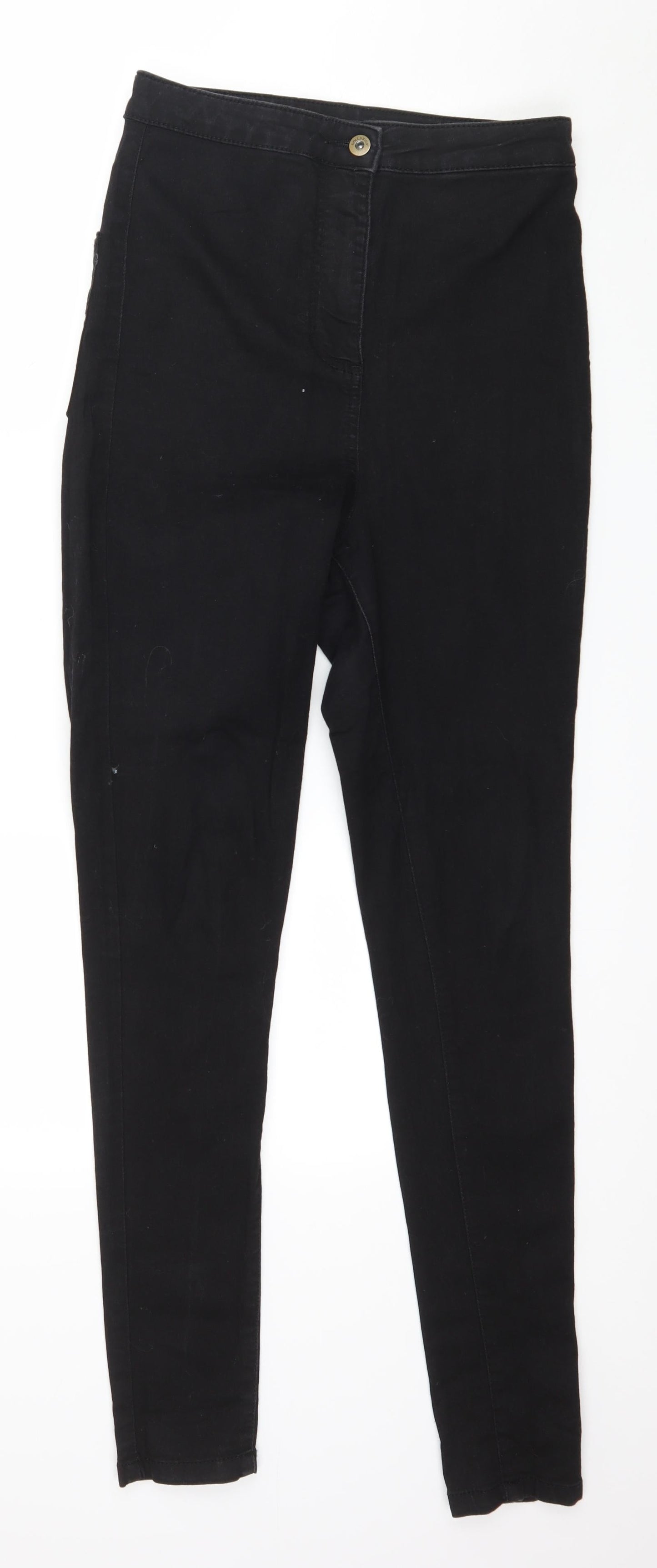 COLLUSION Womens Black  Denim Skinny Jeans Size 28 in L34 in