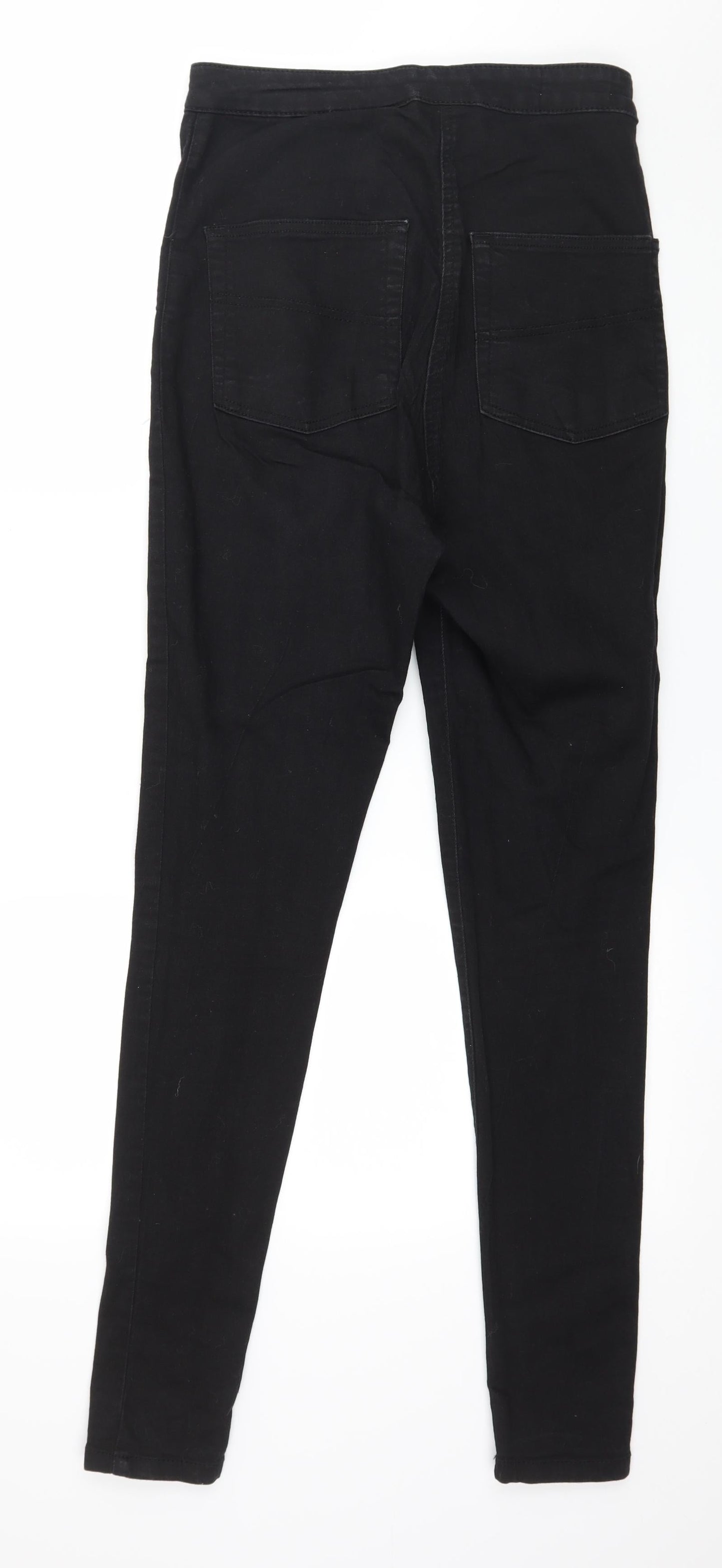 COLLUSION Womens Black  Denim Skinny Jeans Size 28 in L34 in