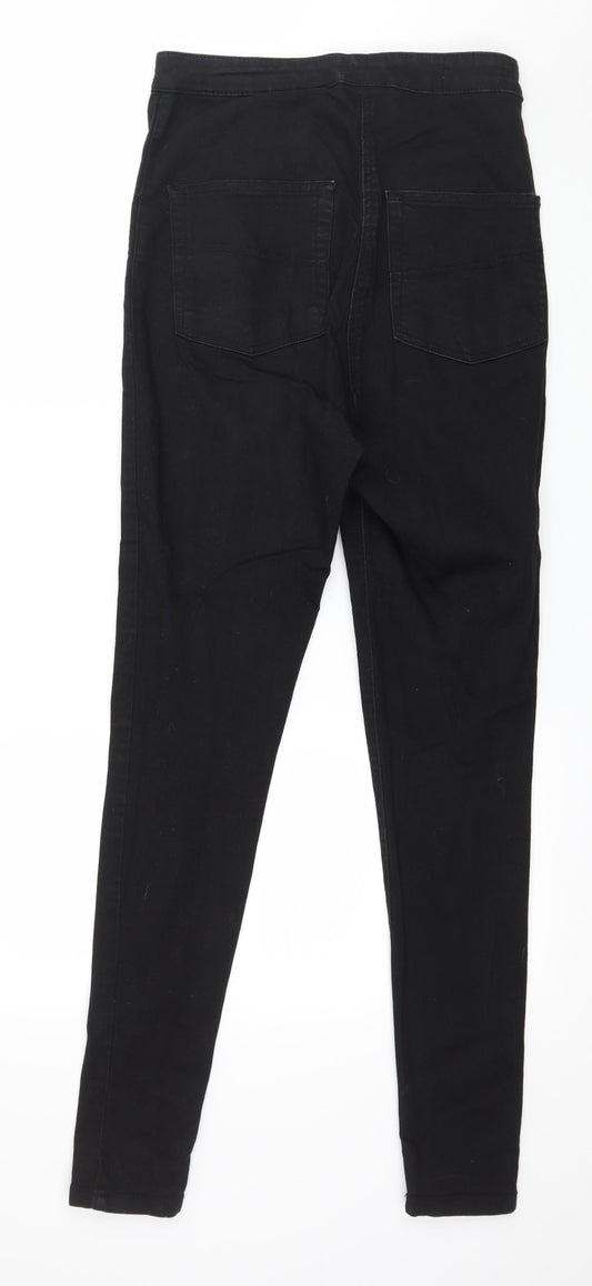 COLLUSION Womens Black  Denim Skinny Jeans Size 28 in L34 in