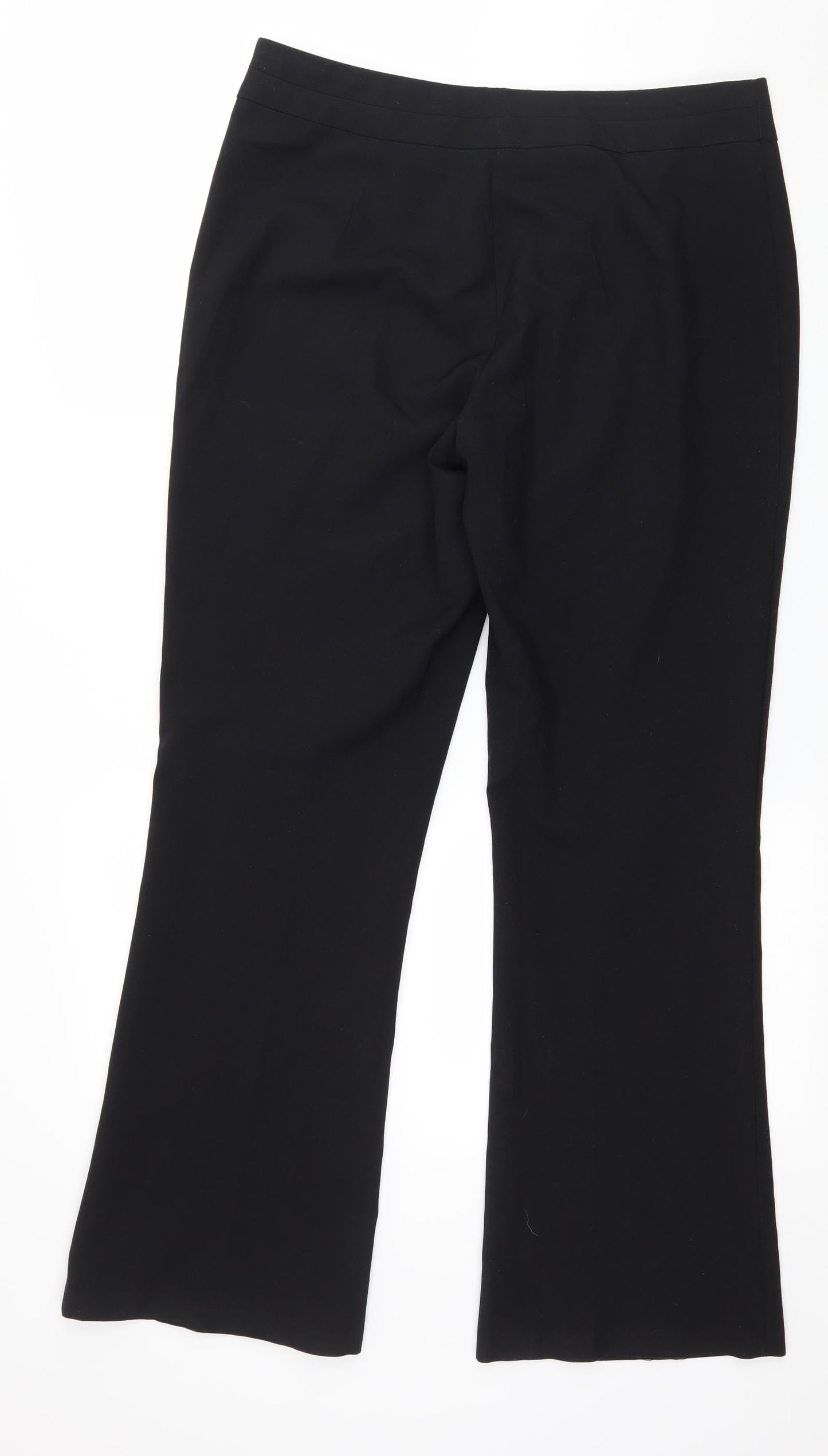 George Mens Black   Trousers  Size 16 L30 in