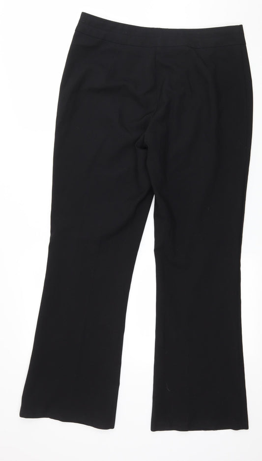 George Mens Black   Trousers  Size 16 L30 in