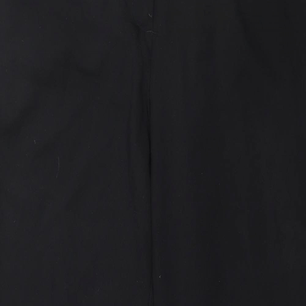 George Mens Black   Trousers  Size 16 L30 in