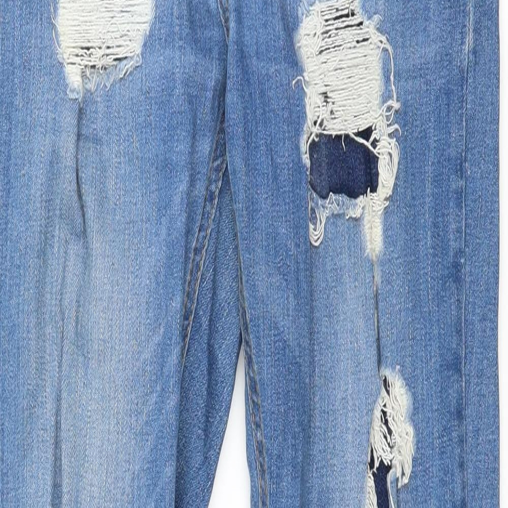 Denim & Co. Womens Blue  Denim Skinny Jeans Size 6 L29 in