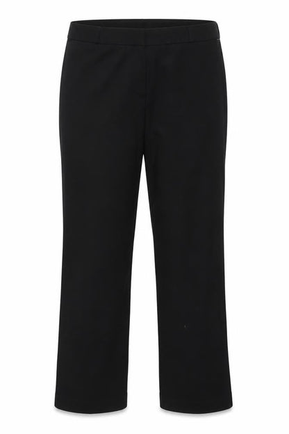 Womens UK Size 14 Preworn Regular Fit  Black Trousers