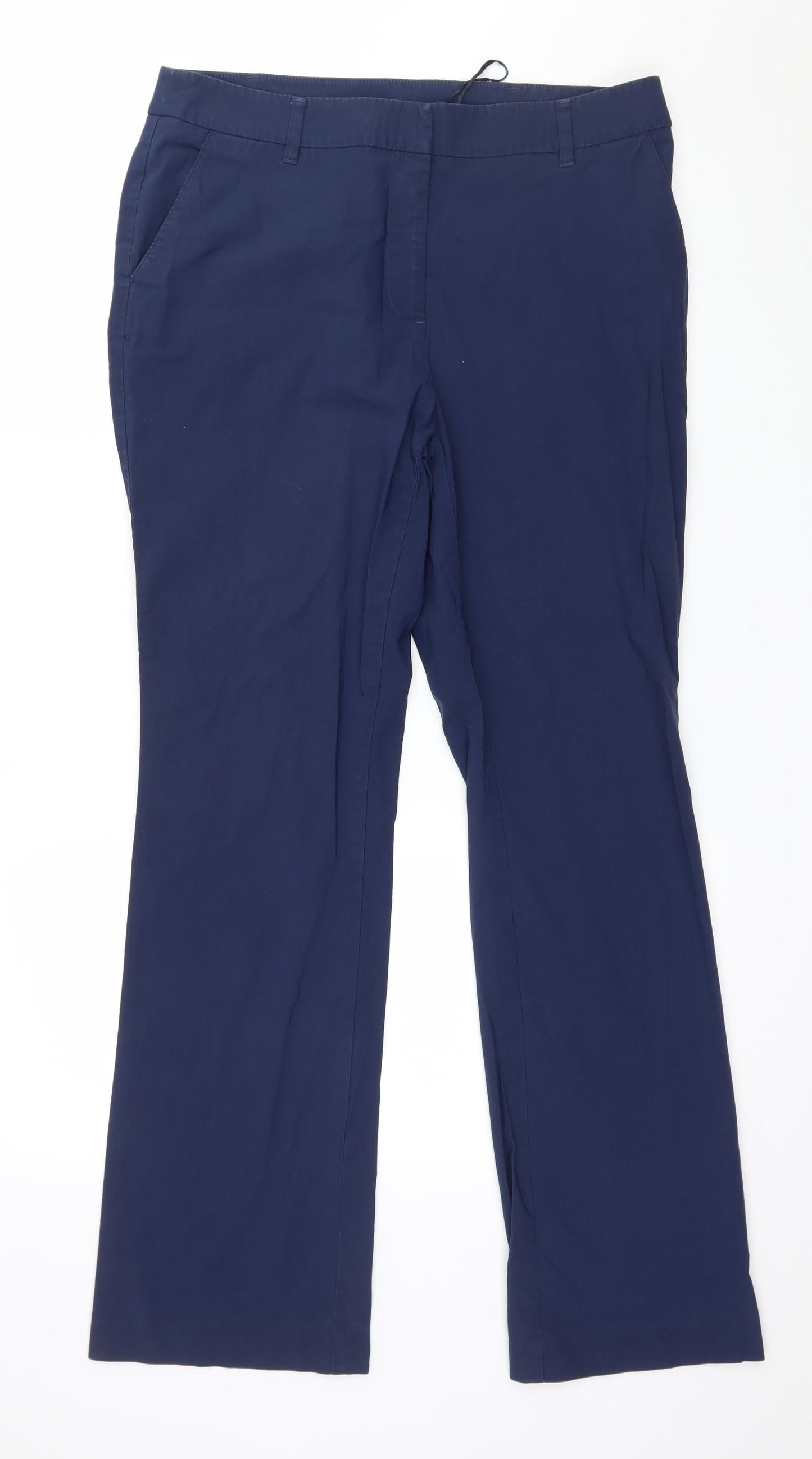 TU Womens Blue   Trousers  Size 12 L30 in