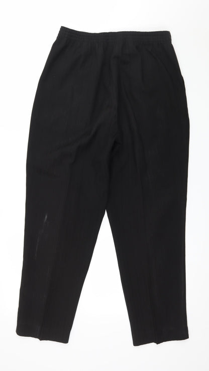 Felisa Womens Black    Trousers Size 12 L27 in