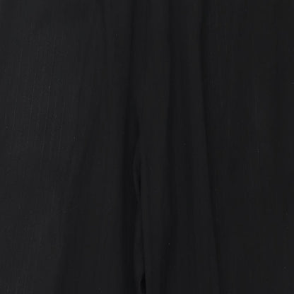 Felisa Womens Black    Trousers Size 12 L27 in