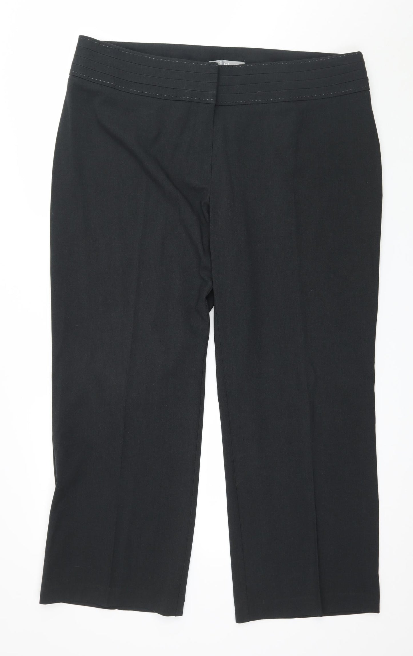 Womens UK Size 18 Marks and Spencer Regular Fit  Grey Trousers