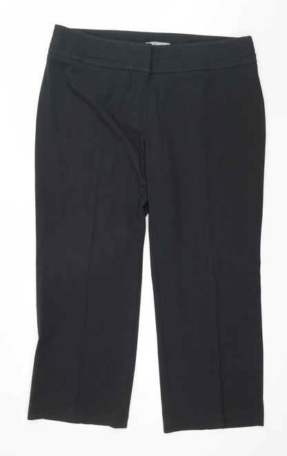 Womens UK Size 18 Marks and Spencer Regular Fit  Grey Trousers