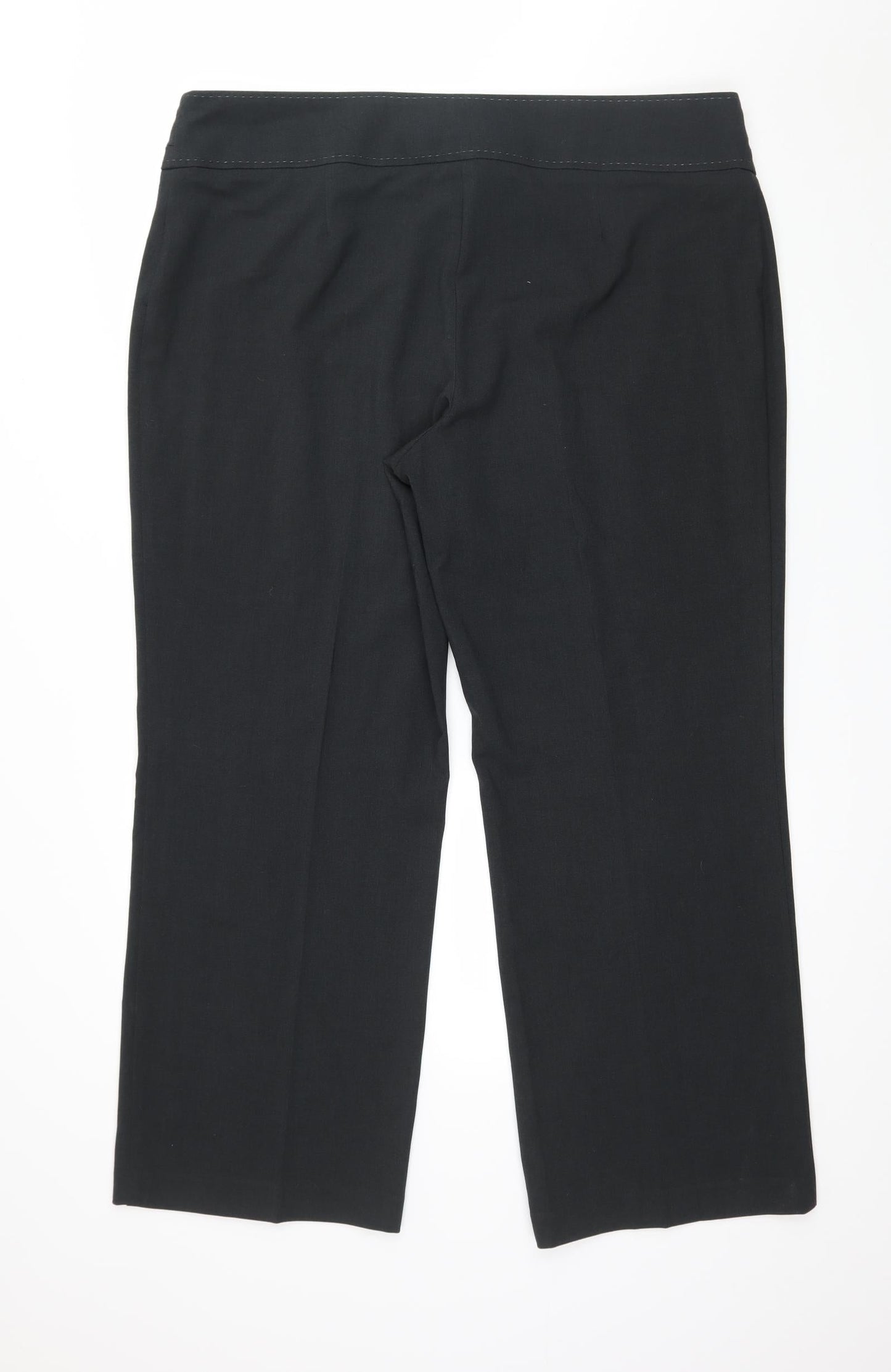 Womens UK Size 18 Marks and Spencer Regular Fit  Grey Trousers