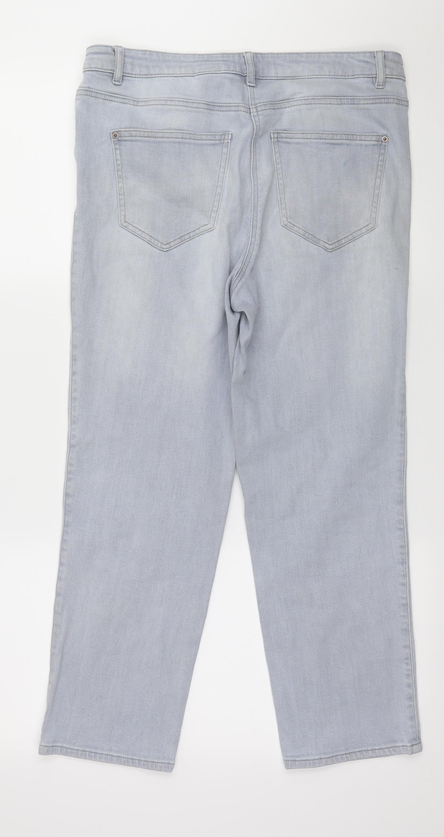 NEXT Womens Blue  Denim Skinny Jeans Size 12 L24 in