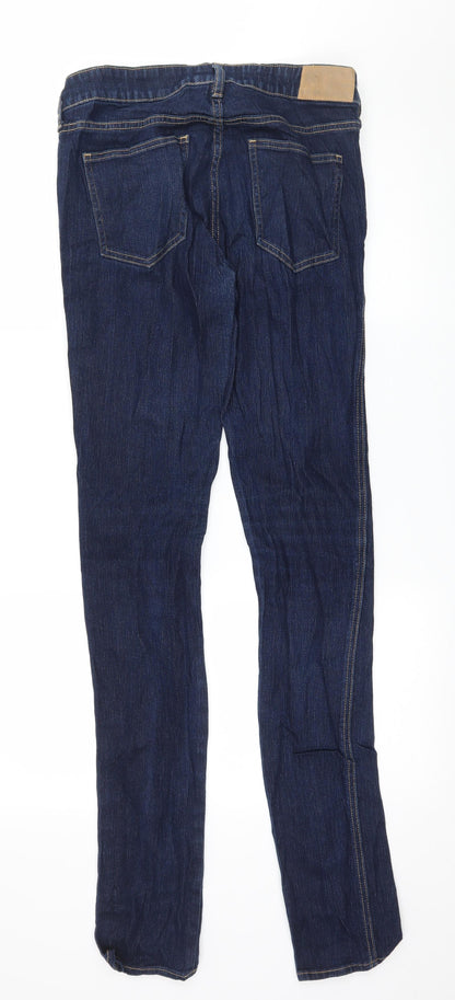 Preworn Womens Blue  Denim Skinny Jeans Size 29 in L34 in