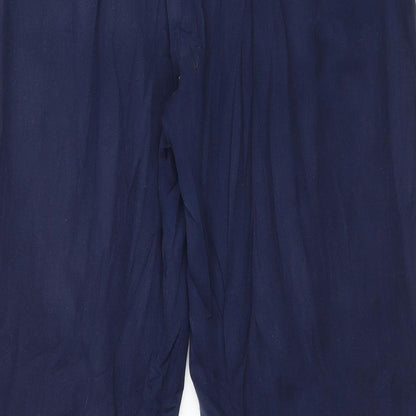 Womens UK Size 14 Together Regular Fit  Blue Trousers