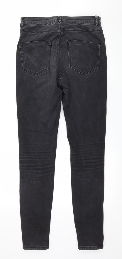 ASOS Womens Grey  Denim Skinny Jeans Size 30 in L36 in