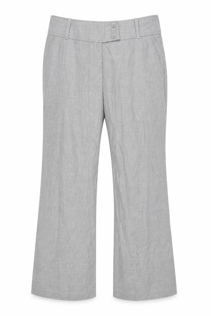 Womens UK Size 14 H&M Regular Fit  Grey Trousers